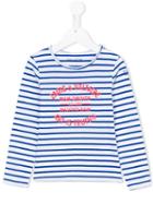 Zadig & Voltaire Kids Striped T-shirt, Girl's, Size: 8 Yrs, White