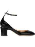 Valentino Garavani 'tan-go' Ankle Strap Pumps