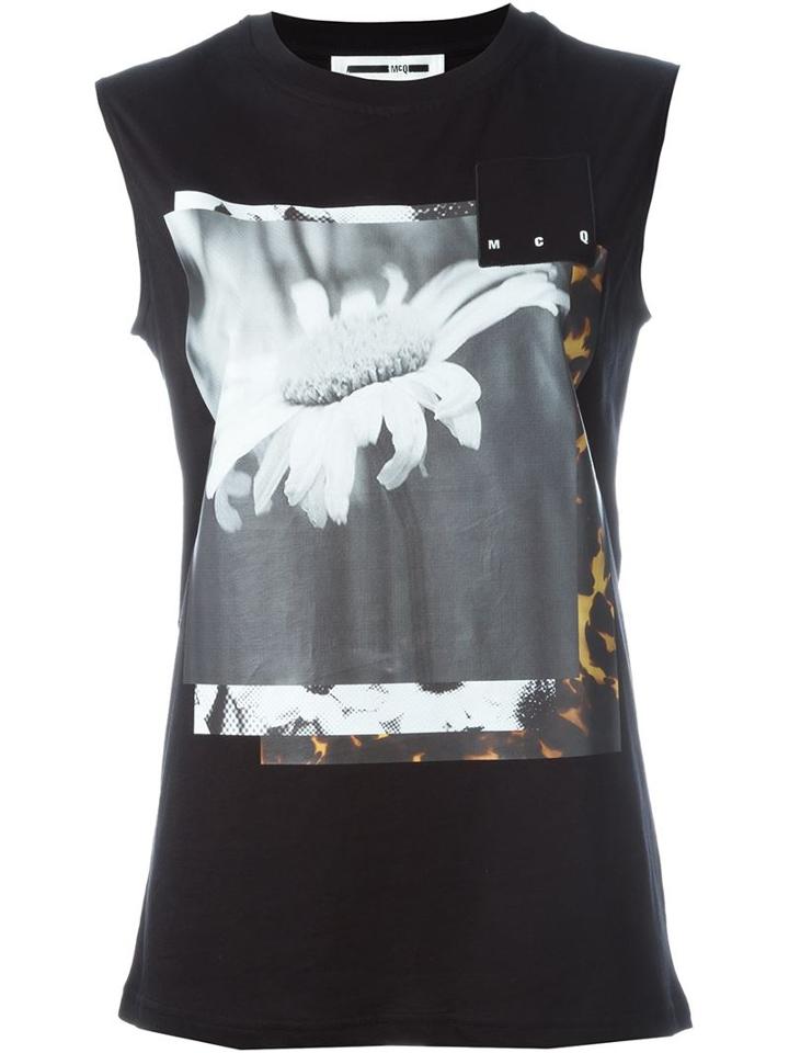 Mcq Alexander Mcqueen Photo Collage Print Tank