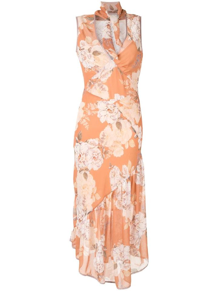 We Are Kindred Nellie Bias Cut Dress - Orange