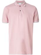 Peuterey Classic Short-sleeve Polo Top - Pink & Purple