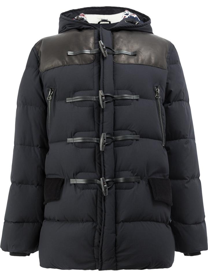 Lanvin Padded Duffle Coat - Blue