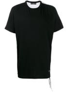 Mastermind World Oversized Colour-block T-shirt - Black