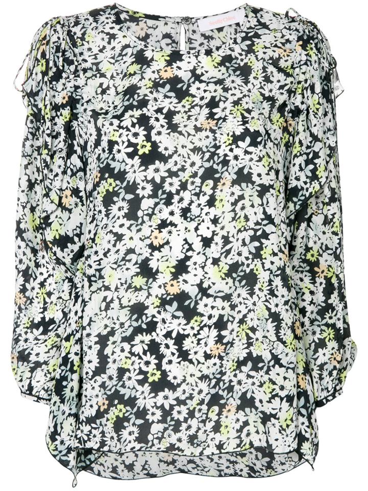 See By Chloé Floral Ditsy Blouse - Multicolour