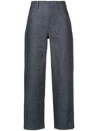 Vanessa Seward High Waisted Jeans - Blue