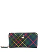 Vivienne Westwood Derby Classic Zip-around Wallet - Green