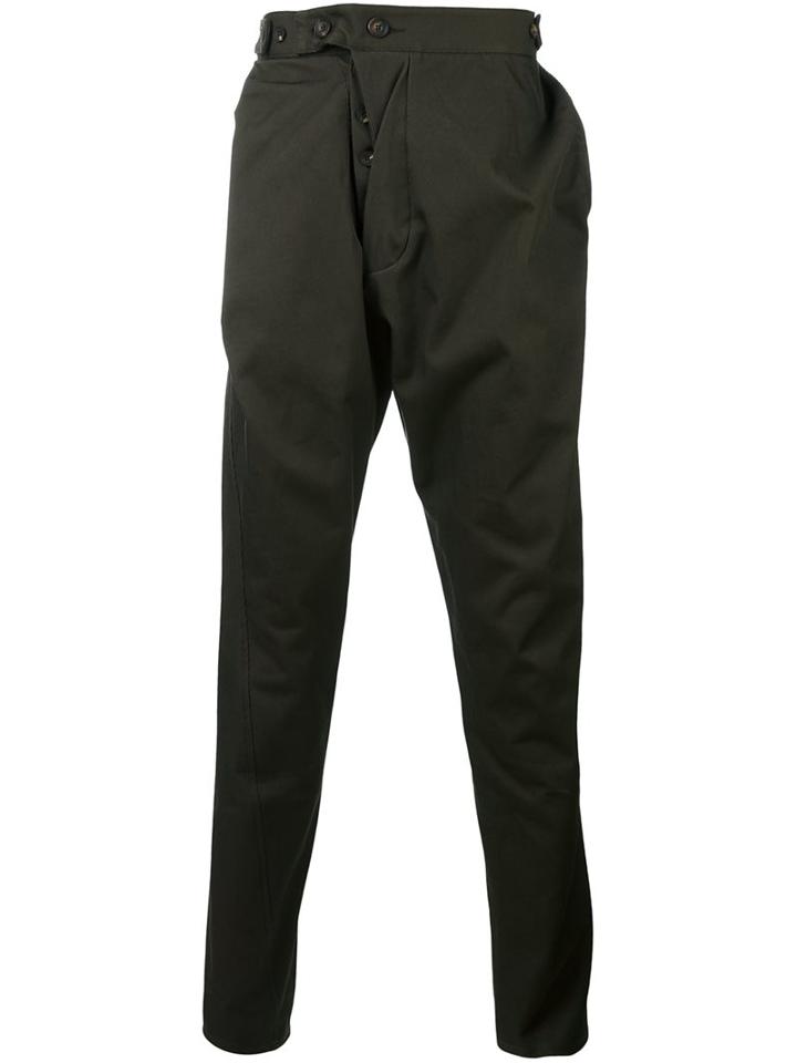 Vivienne Westwood Man Draped Chino Trousers