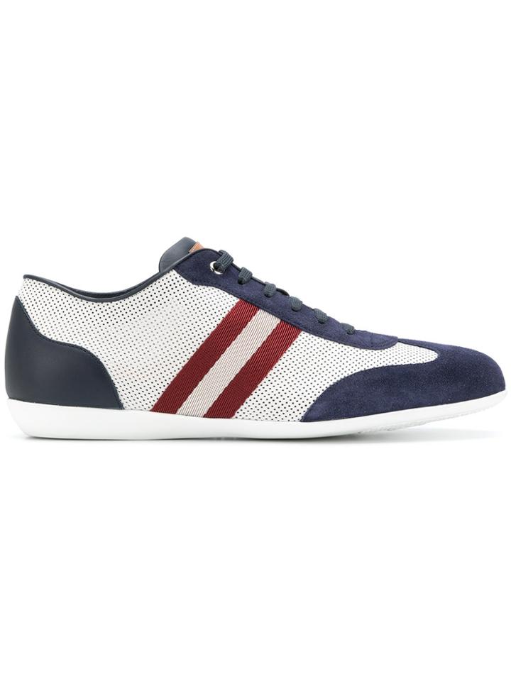 Bally Stripe Detail Sneakers - Multicolour