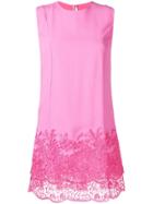 Ermanno Scervino Lace Hem Dress - Pink