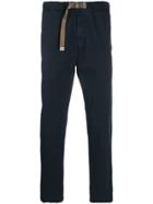 White Sand Casual Tapered Trousers - Blue