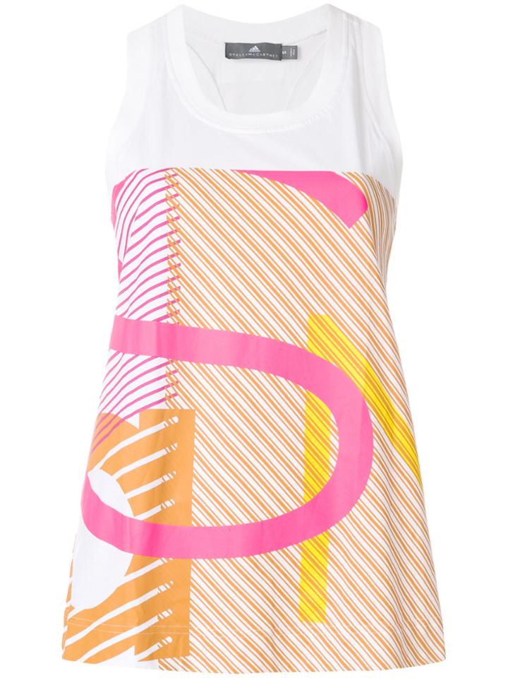 Adidas By Stella Mccartney Logo Tank Top - White