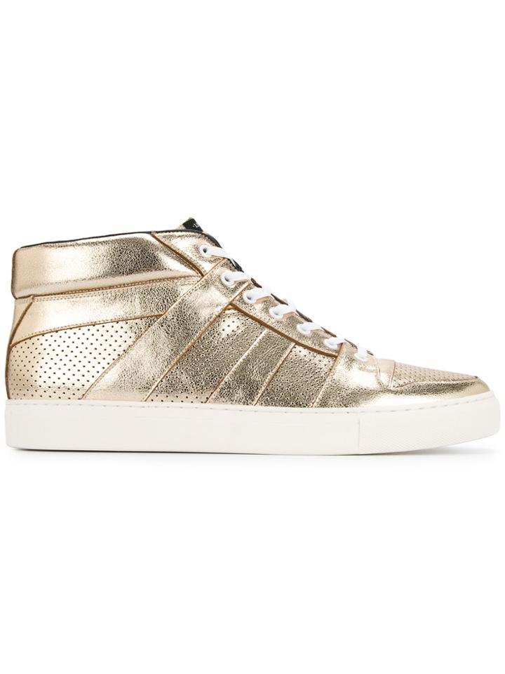 Loveless Panelled Sneakers - Metallic