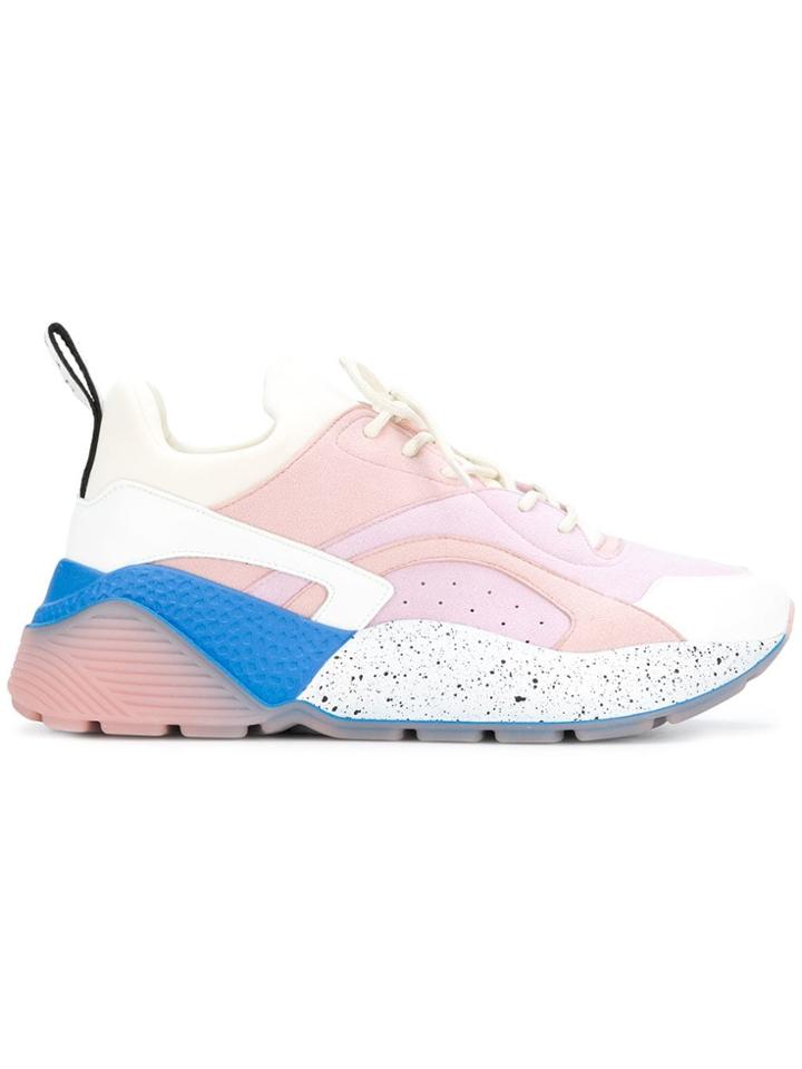 Stella Mccartney Chunky Sole Sneakers - Pink & Purple