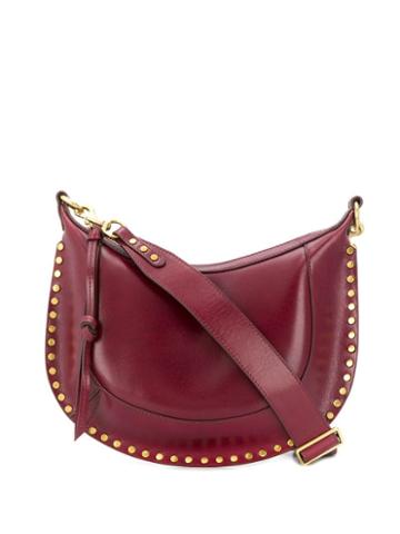 Isabel Marant Studded Naoko Shoulder Bag - Red