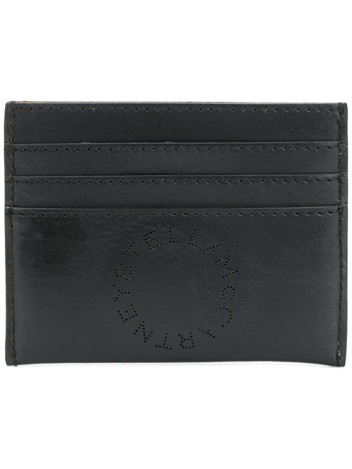 Stella Mccartney Logo Detail Cardholder - Black