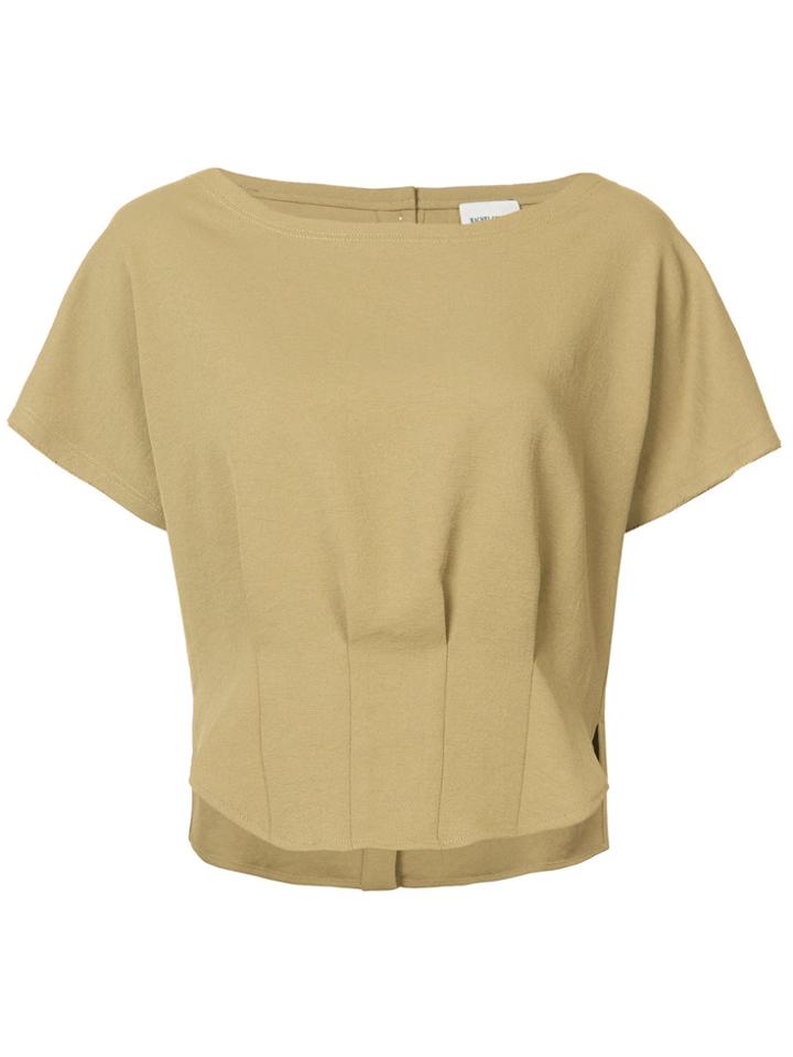 Rachel Comey Back Button Down Blouse - Green