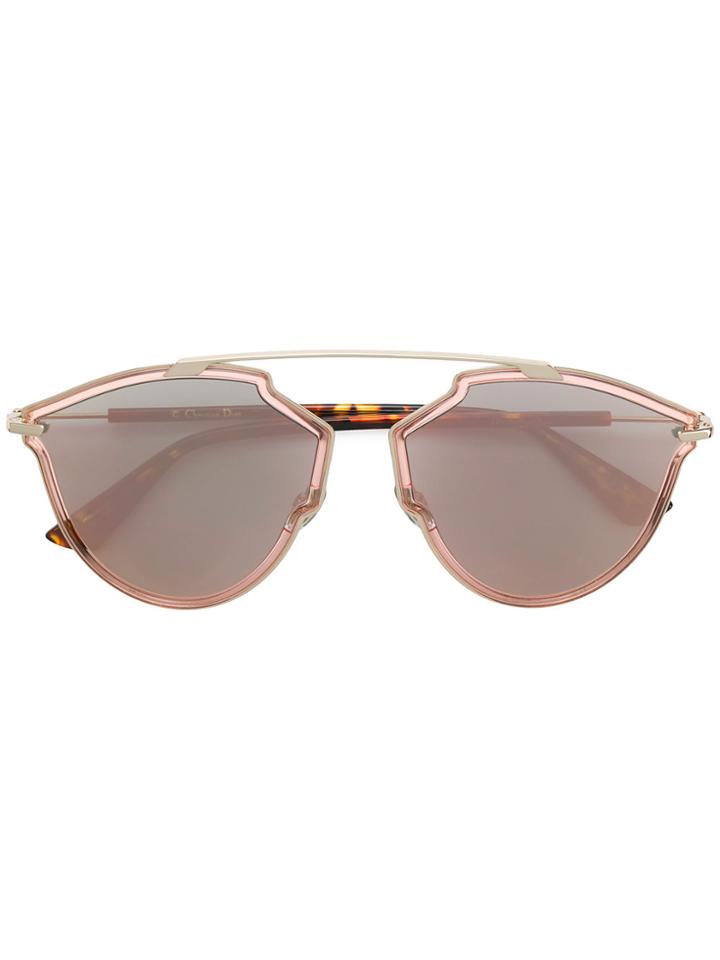 Dior Eyewear So Real Rise Sunglasses - Metallic