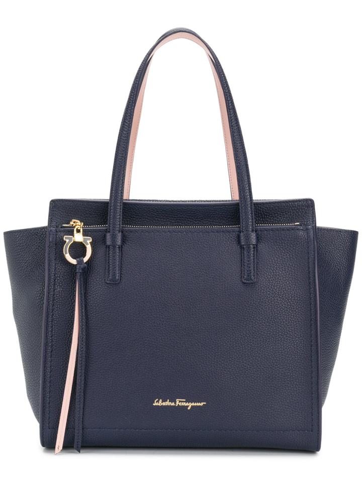 Salvatore Ferragamo Amy Tote - Blue