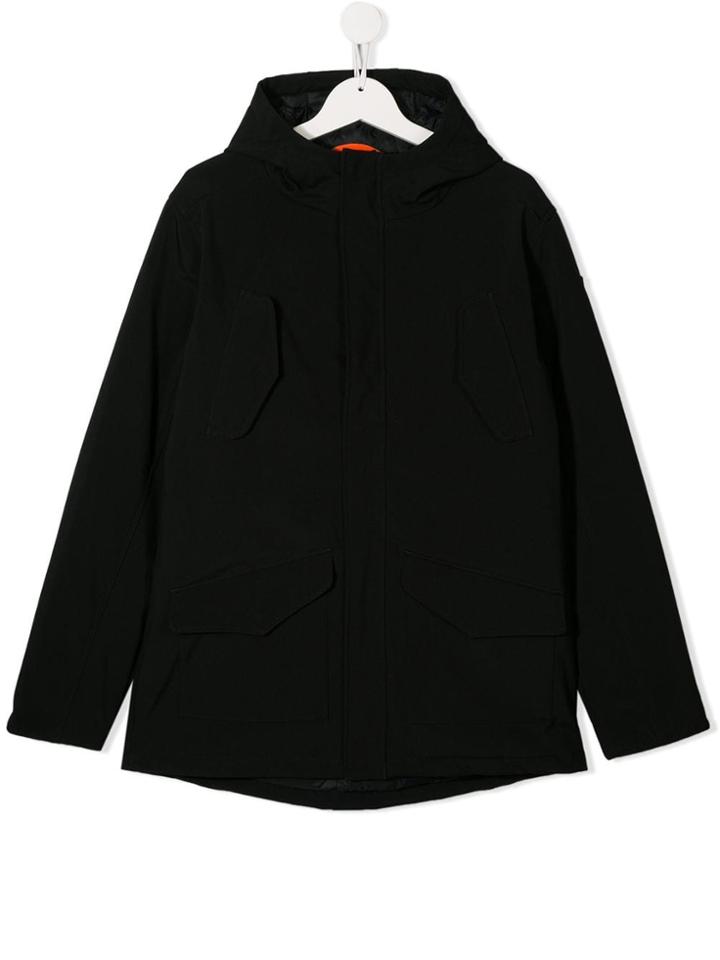 Ciesse Piumini Junior Teen Hooded Coat - Black