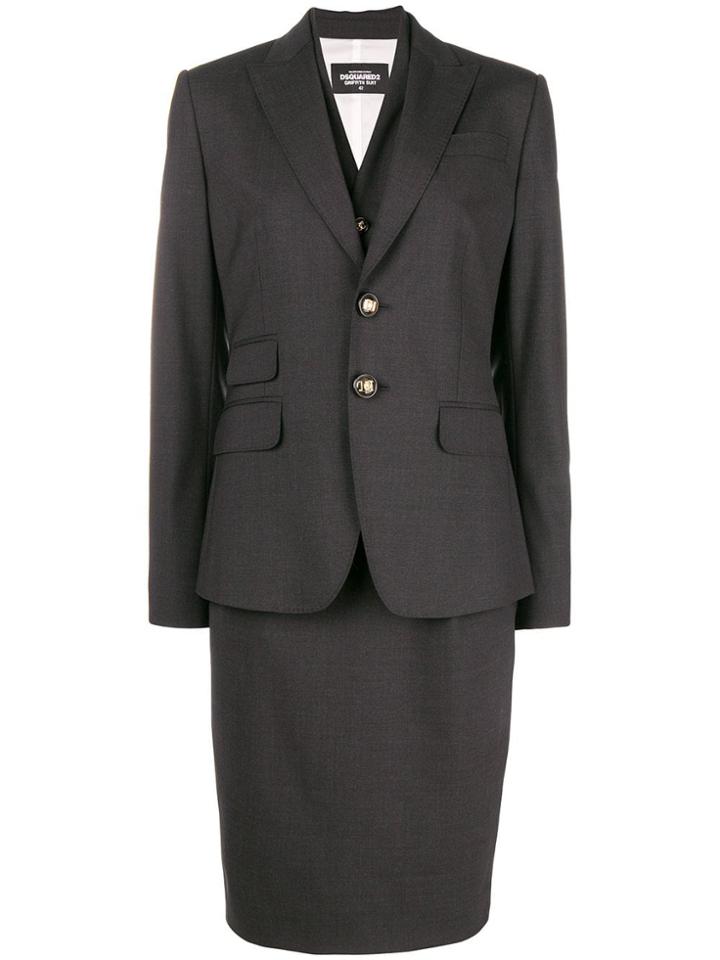 Dsquared2 Classic Dress Suit - Grey
