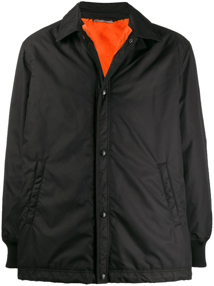 Valentino 2099 Print Down Jacket - Black