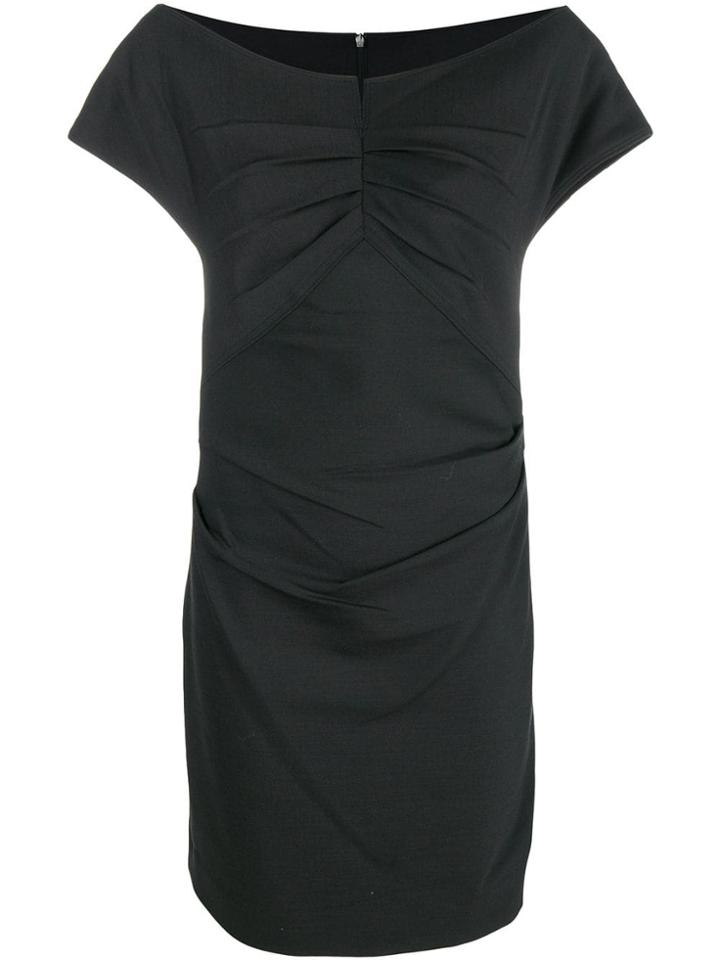 Helmut Lang Fitted Short Dress - Black