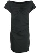 Helmut Lang Fitted Short Dress - Black