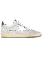 Golden Goose Deluxe Brand Ball Star Glitter Sneakers - Grey