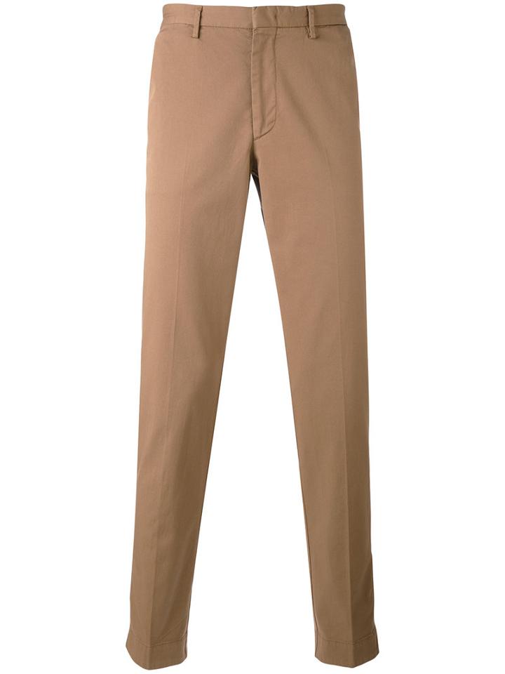 Boss Hugo Boss - Classic Chinos - Men - Cotton/spandex/elastane - 50, Brown, Cotton/spandex/elastane