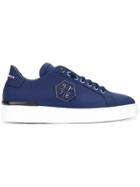 Philipp Plein Logo Plaque Sneakers - Blue