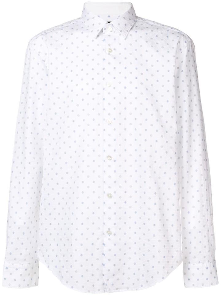 Boss Hugo Boss Patterned Shirt - White