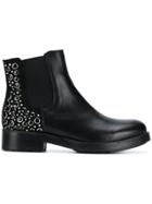 Tosca Blu Studded Ankle Boots - Black