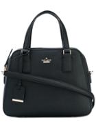 Kate Spade - Zipped Tote - Women - Calf Leather/polyester/polyurethane - One Size, Black, Calf Leather/polyester/polyurethane