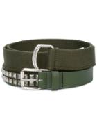 Gosha Rubchinskiy Stud Detail Belt - Green