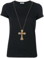 Dondup Cross Pendant T-shirt - Black