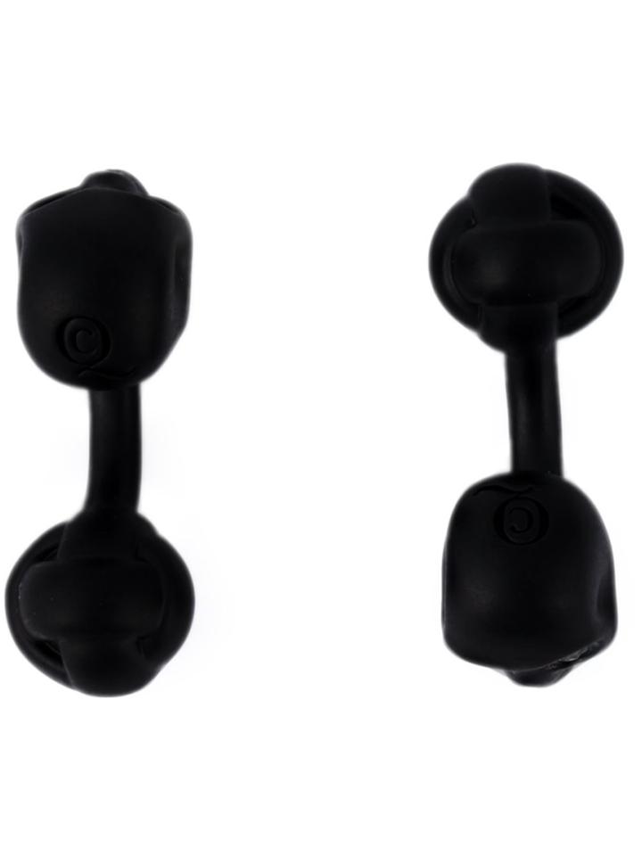 Alexander Mcqueen Skull Cufflinks - Black