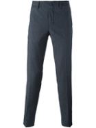 Incotex Skinny Trousers, Men's, Size: 56, Grey, Cotton/spandex/elastane