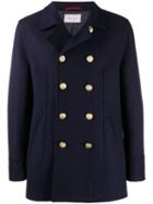 Brunello Cucinelli Classic Double-breasted Jacket - Blue