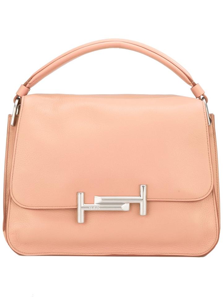 Tod's Chain Strap Tote - Nude & Neutrals