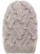 Fabiana Filippi Knitted Beanie - Nude & Neutrals