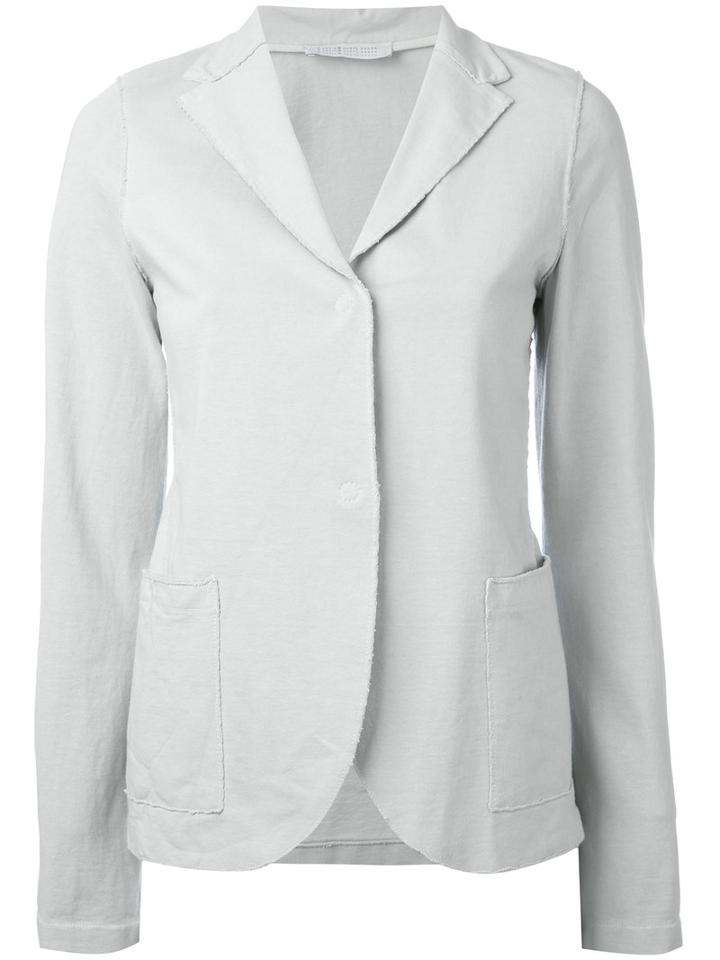 Harris Wharf London - Patch Pockets Blazer - Women - Cotton - 40, Grey, Cotton