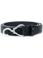 Al Duca D'aosta 1902 Classic Buckled Belt - Black