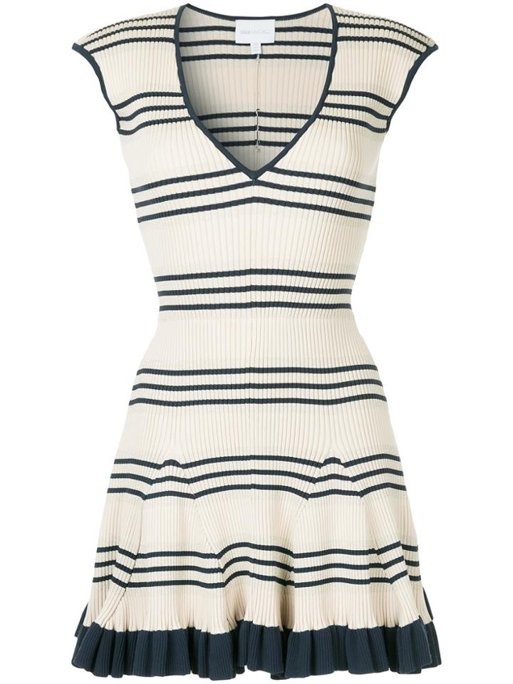 Alice Mccall Frenchie V-neck Dress - Nude & Neutrals