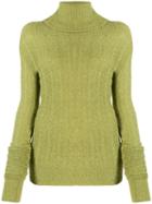 Jacquemus Sofia Twist-knit Jumper - Green