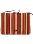 No21 Striped Bead Clutch