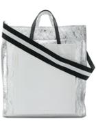 3.1 Phillip Lim Accordion Shopper - Metallic