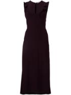 Fendi Frill Trim Maxi Dress