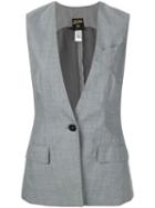 Jean Paul Gaultier Pre-owned Deep Neck Waistcoat - Grey
