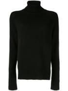 Lee Mathews Cashmere Turtleneck Sweater - Black