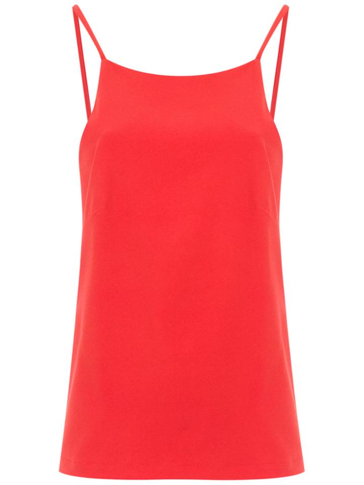 Olympiah Thin Straps Top - Red